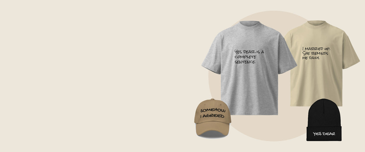 Somehow tees, dad hat and beanie